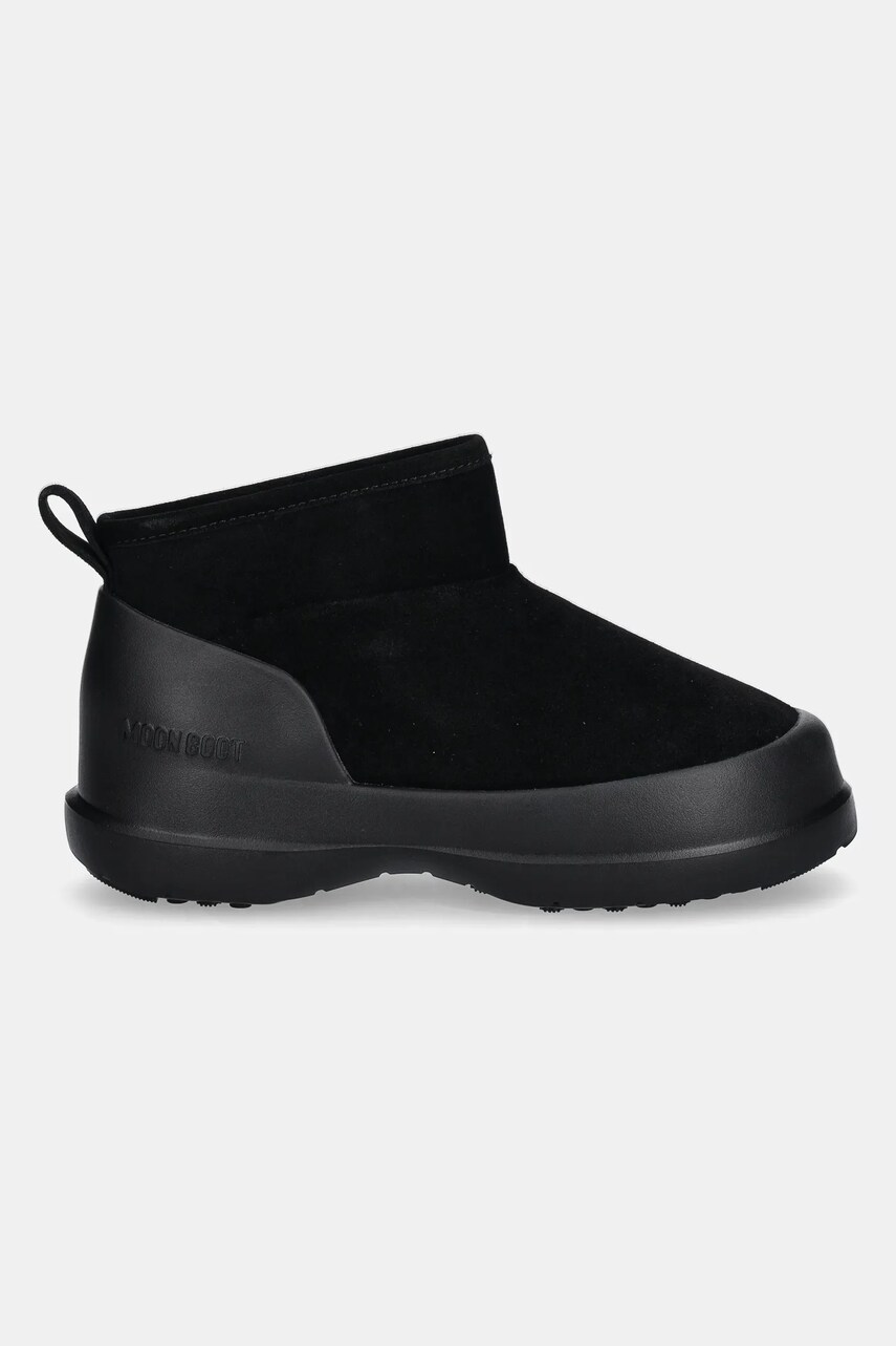 Замшеві чоботи Moon Boot MB LUNA LOW BOOT SUEDE колір чорний 80D2480040 N001