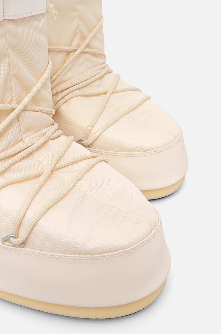 Зимові чоботи Moon Boot MB ICON NYLON колір бежевий 80D1400440 L002
