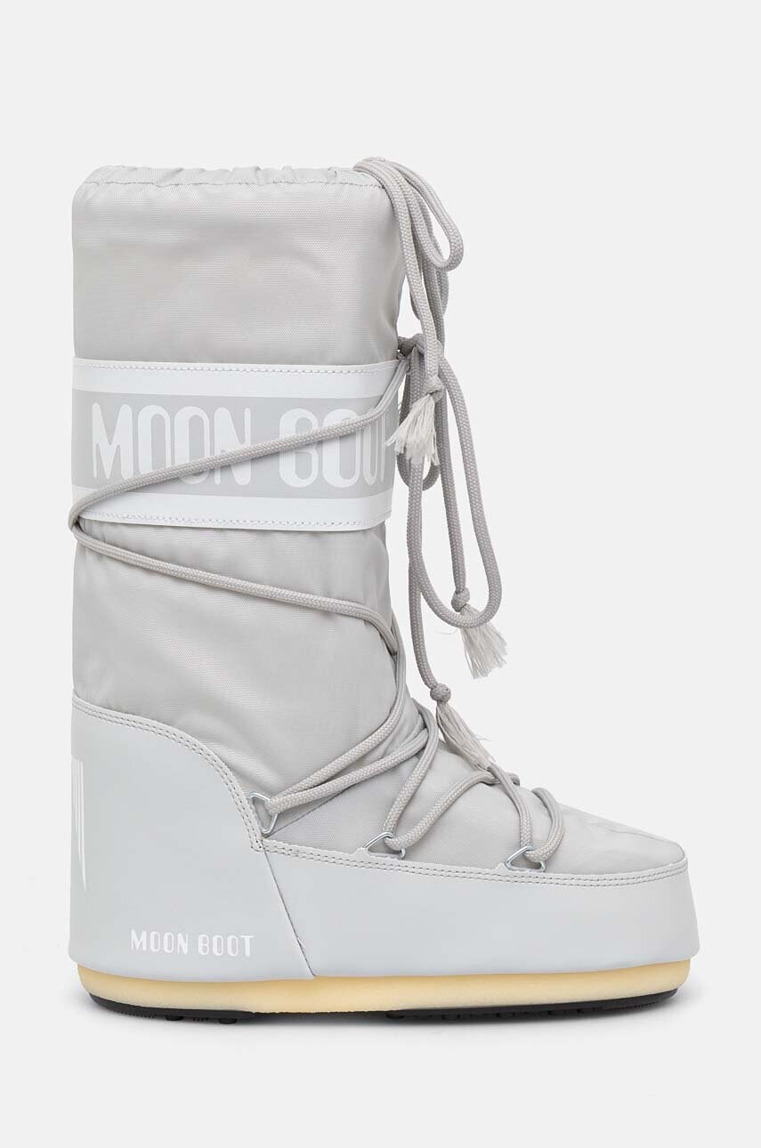 Зимові чоботи Moon Boot MB ICON NYLON колір сірий 80D1400440 H003