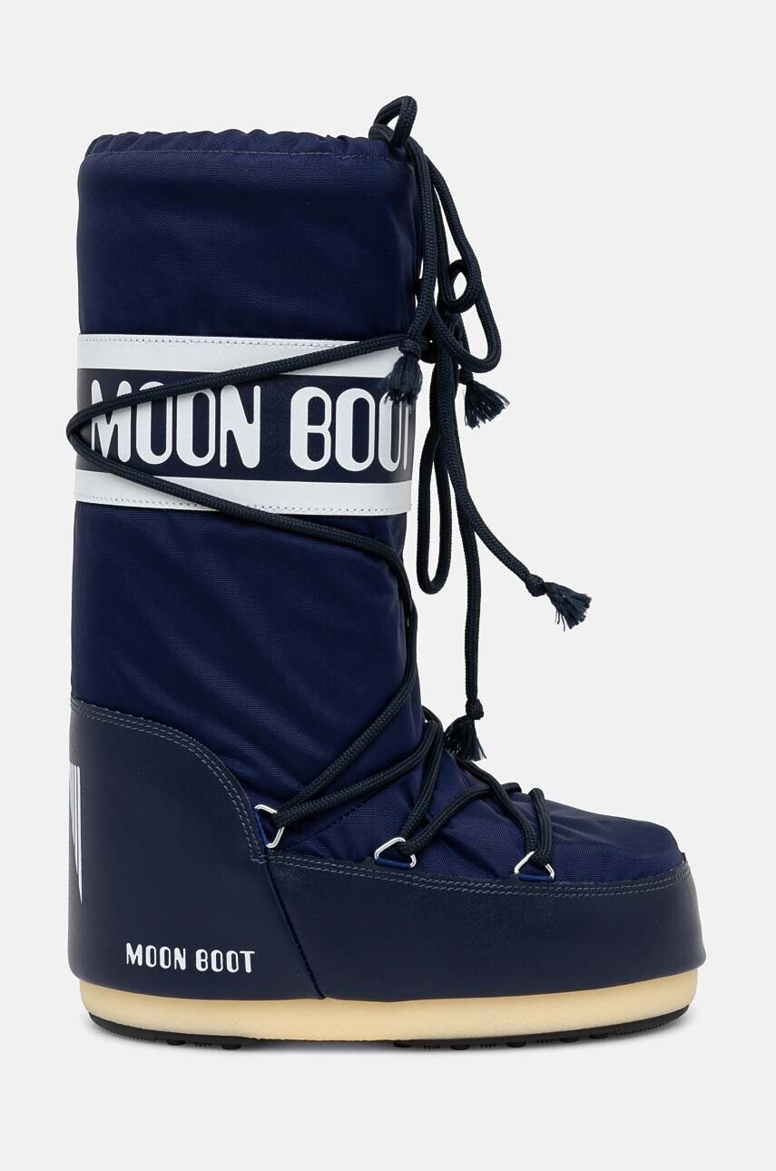 Зимові чоботи Moon Boot MB ICON NYLON колір синій 80D1400440 F003