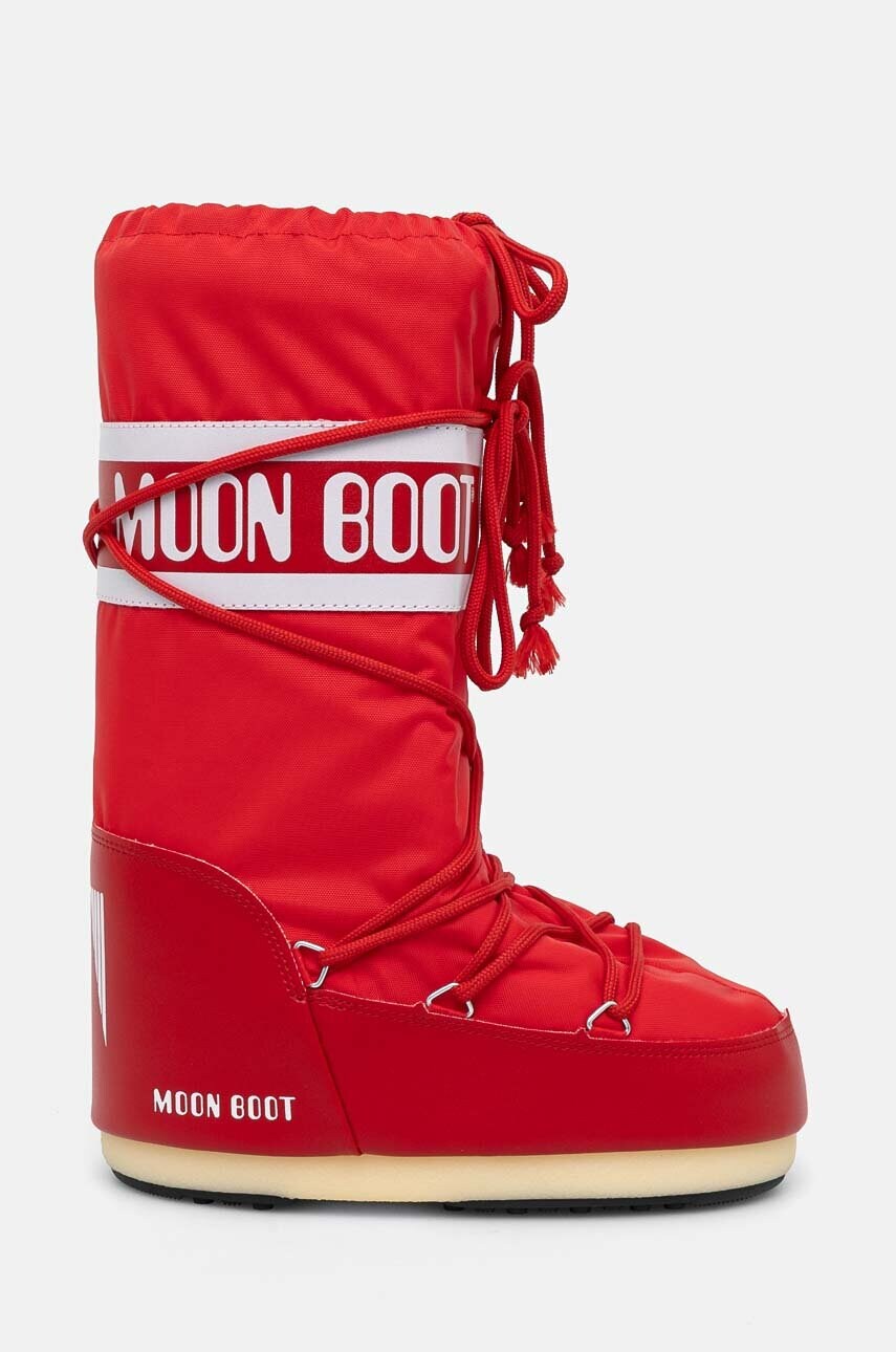 Зимові чоботи Moon Boot MB ICON NYLON колір червоний 80D1400440 D001