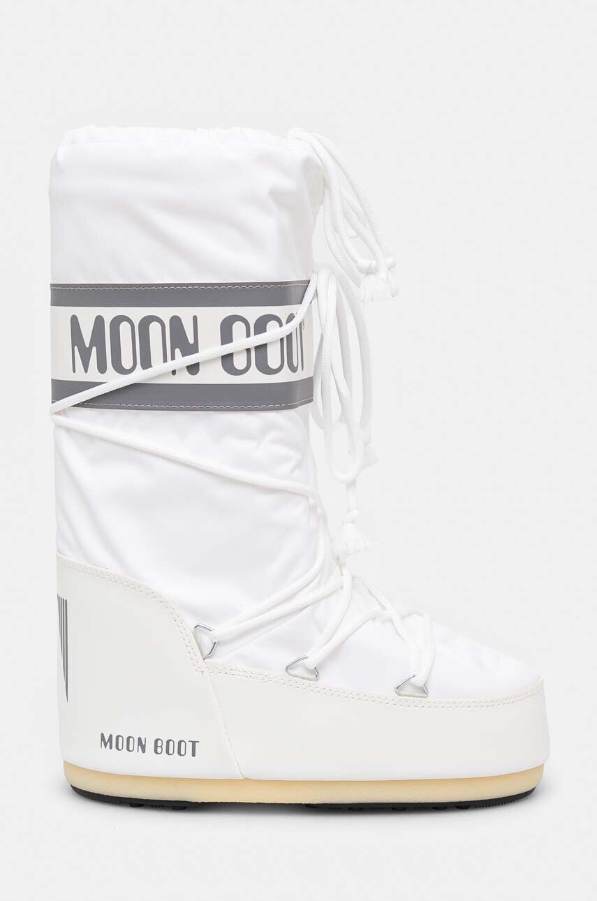 Зимові чоботи Moon Boot MB ICON NYLON колір білий 80D1400440 A001