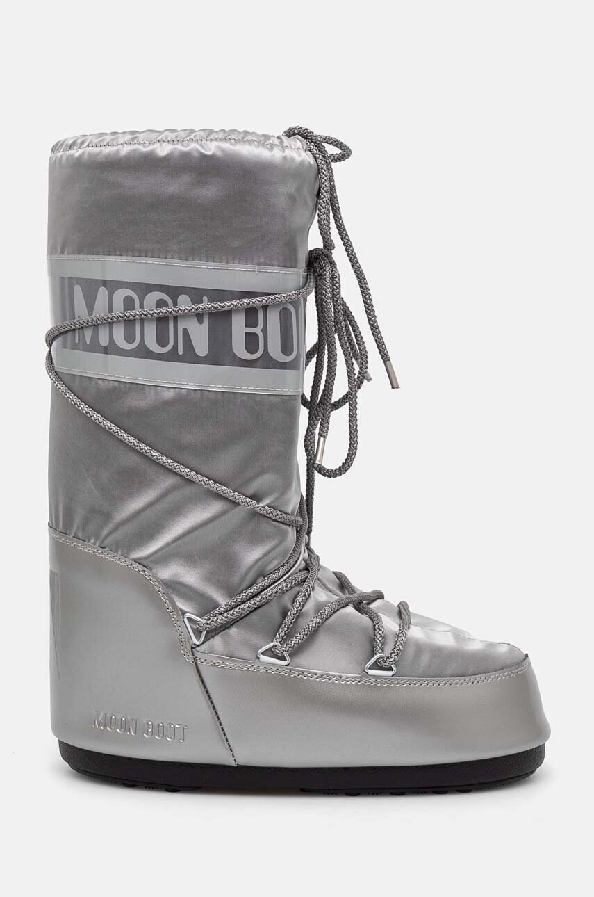 Зимові чоботи Moon Boot MB ICON GLANCE колір срібний 80D1401680 H001