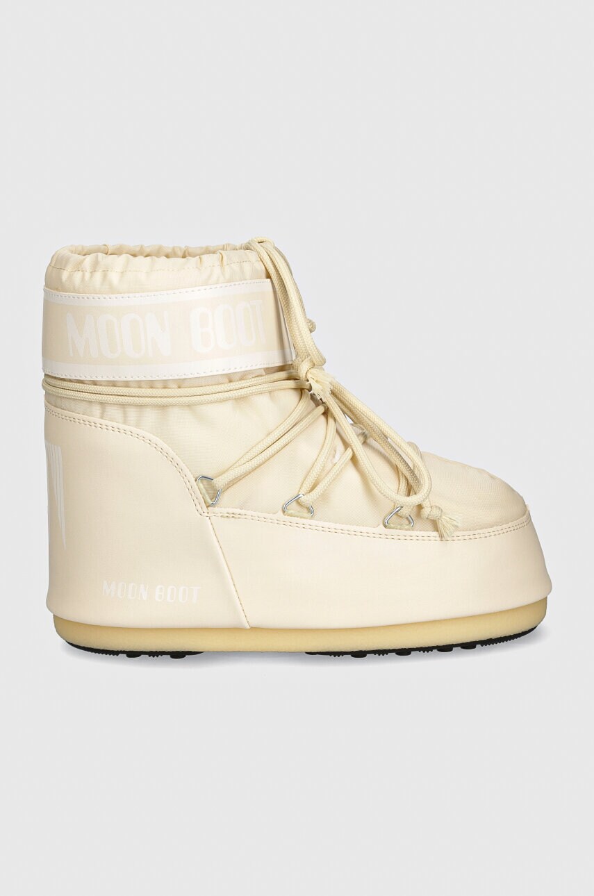 Зимові чоботи Moon Boot MB ICON LOW NYLON колір бежевий 80D1409340 L002