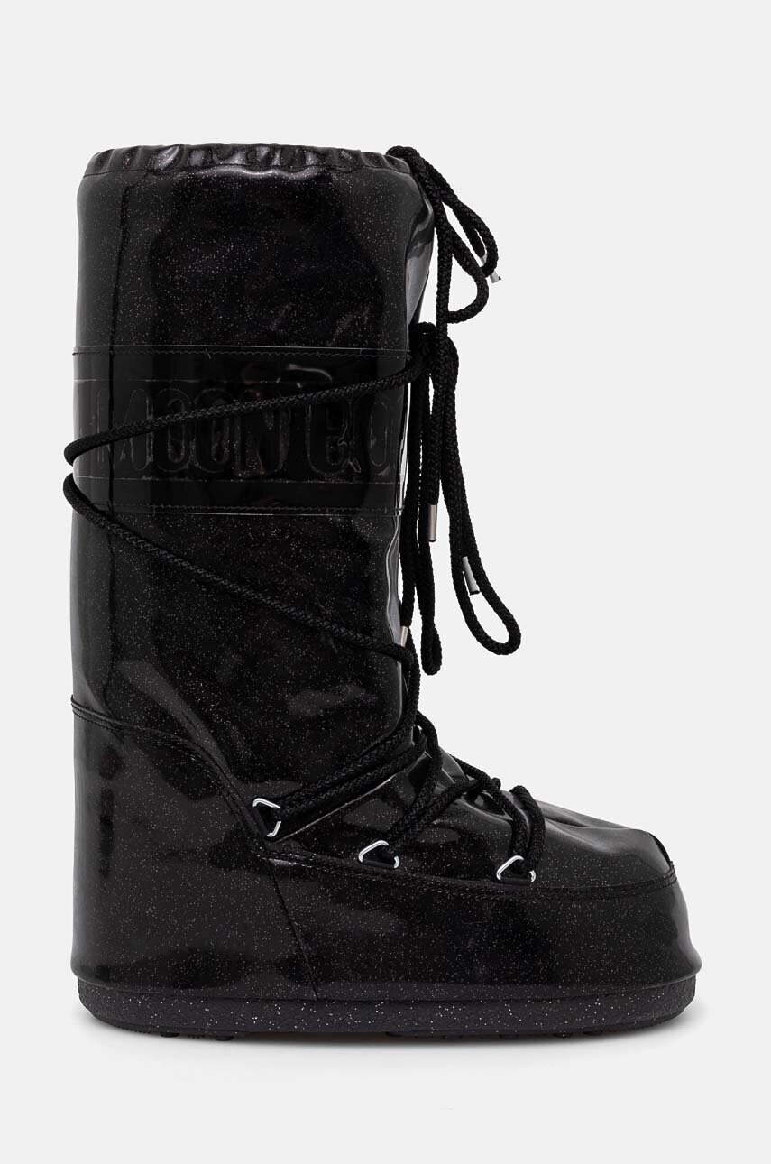 Зимові чоботи Moon Boot MB ICON GLITTER колір чорний 80D1402850 N001