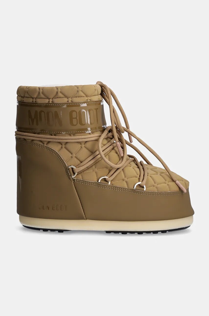Зимові чоботи Moon Boot MB ICON LOW QUILT колір зелений 80D1409540 M013