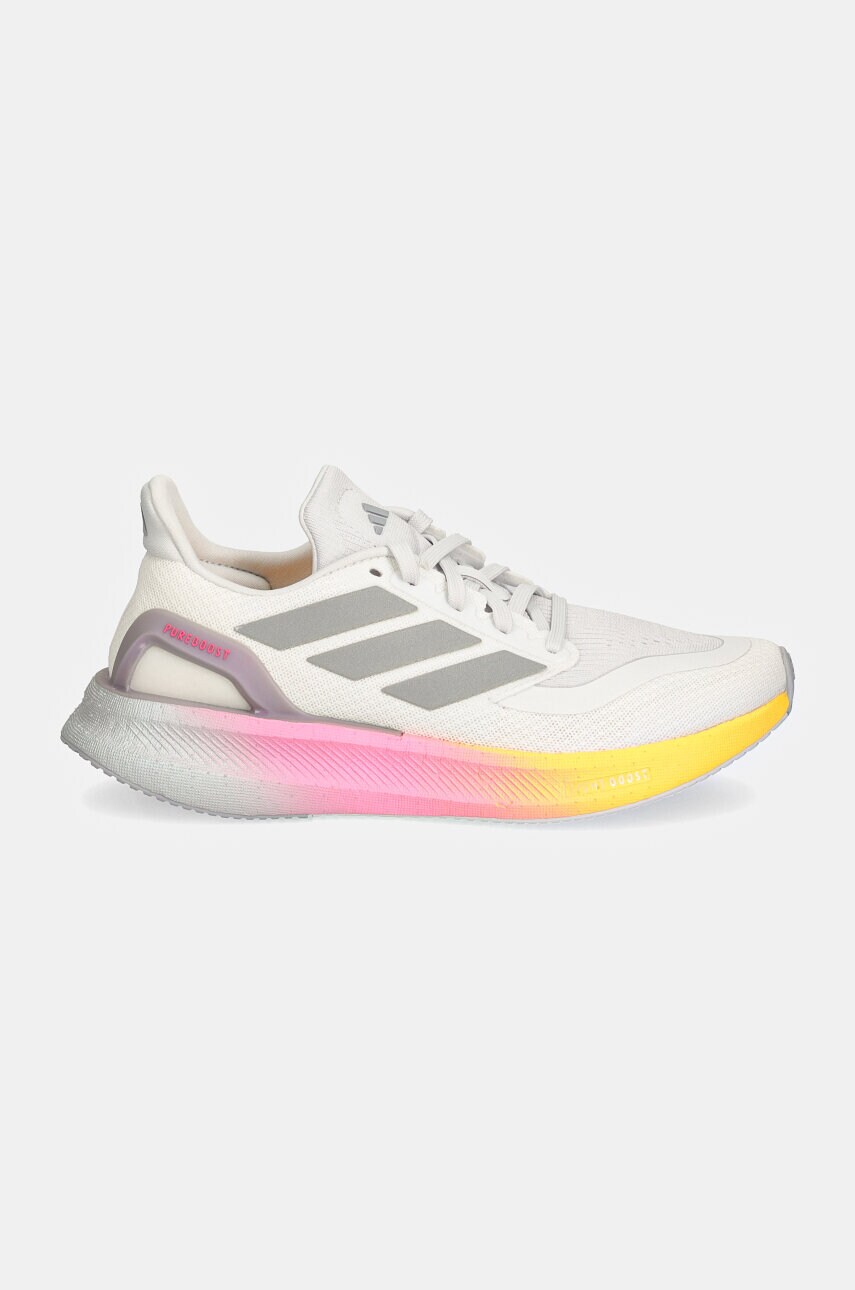 Бігові кросівки adidas Performance Pureboost 5 колір білий IE0524