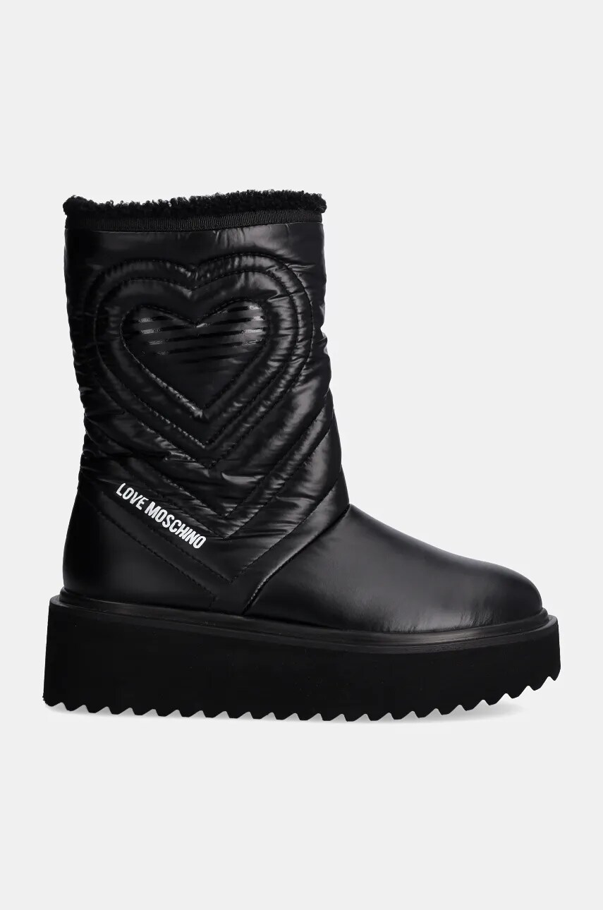 Зимові чоботи Love Moschino колір чорний JA24286L0LIN600A