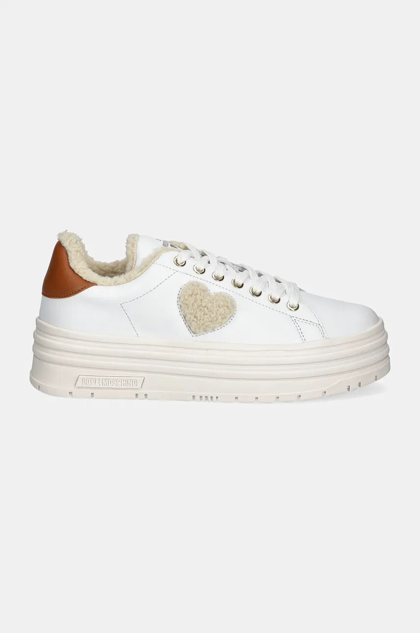 Кросівки Love Moschino колір білий JA15366G0LIAR10A