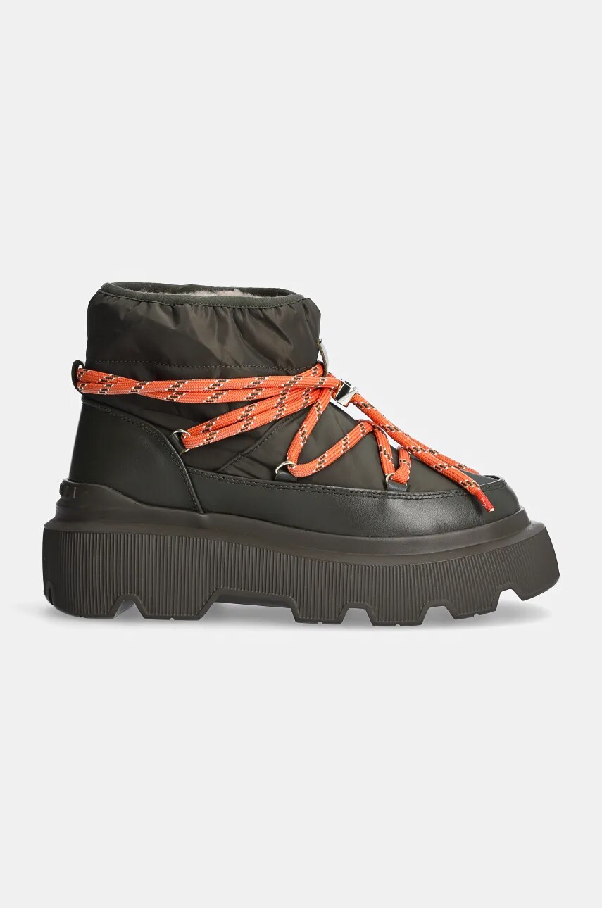 Зимові чоботи Inuikii Endurance Puffer колір зелений 75202-120