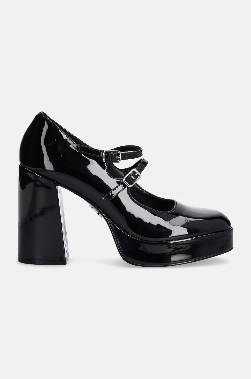 Туфлі Steve Madden Cabernet Heeled колір чорний каблук блок SM11003444