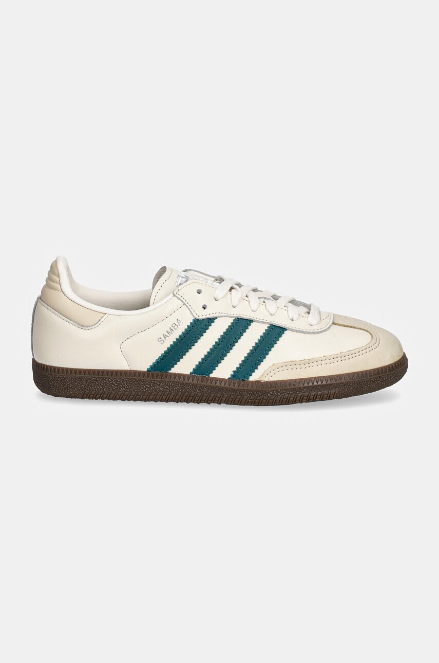 adidas Originals Samba OG кросівки колір бежевий IG1963
