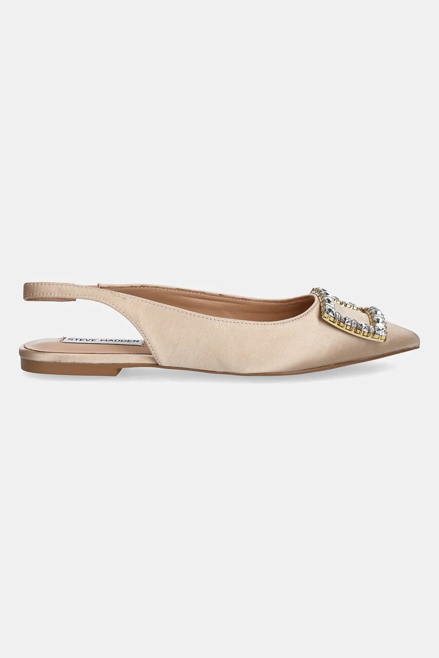 Балетки Steve Madden Isabell колір бежевий відкрита п'ята SM11003374
