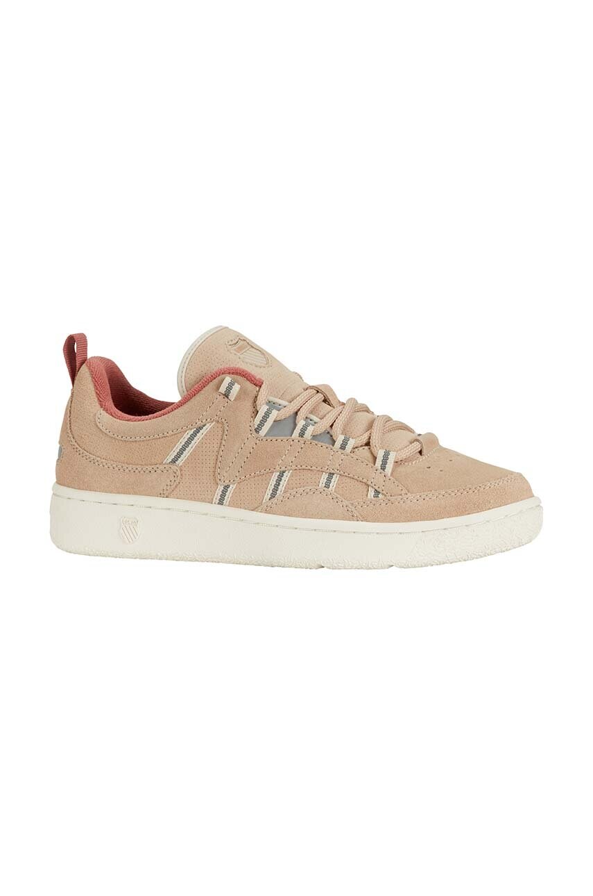 Замшеві кросівки K-Swiss SLAMM 99 SDE колір бежевий 94313.290.M