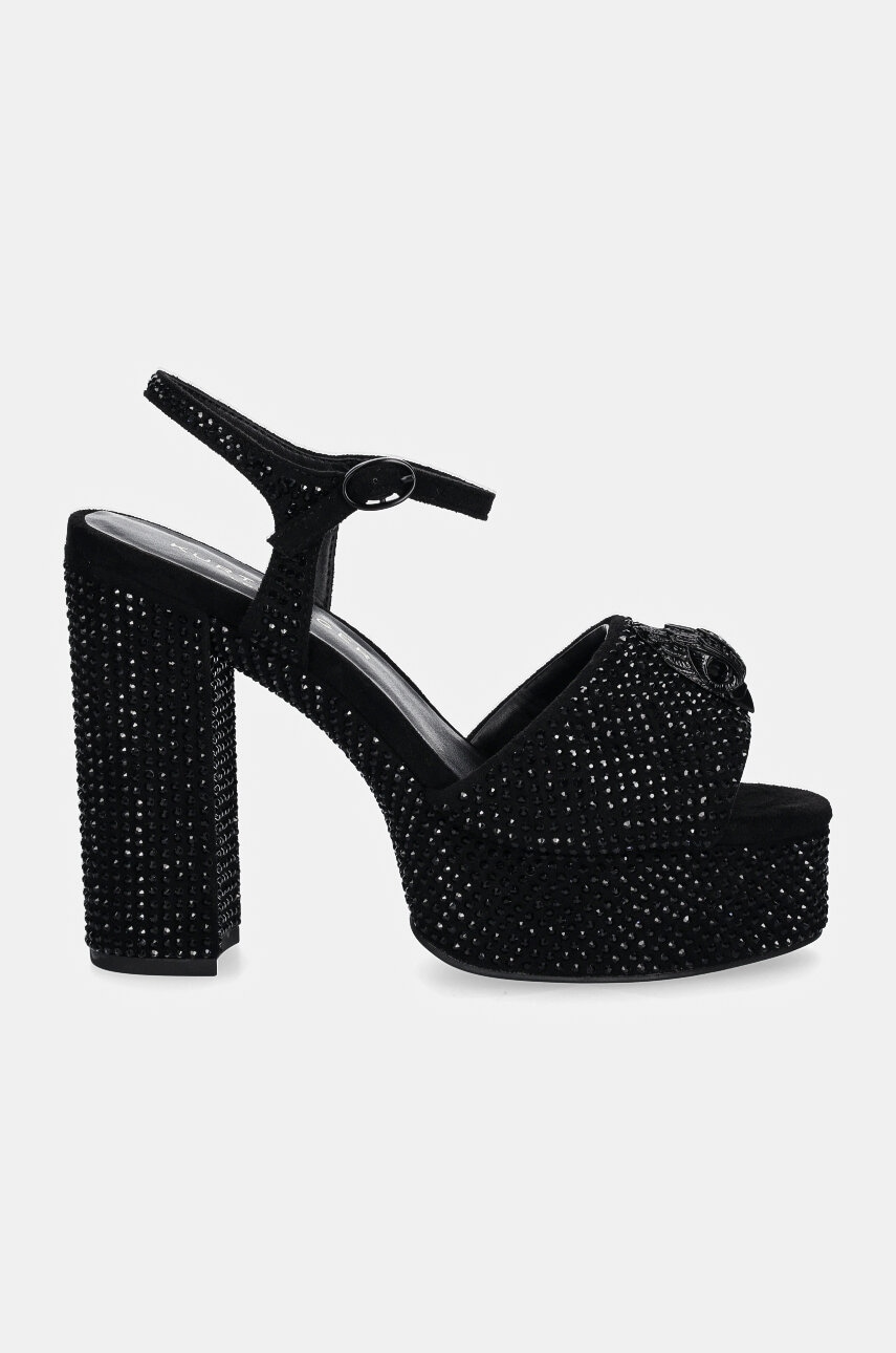 Сандалі Kurt Geiger London Kensington Platform Sdl колір чорний 9798809609