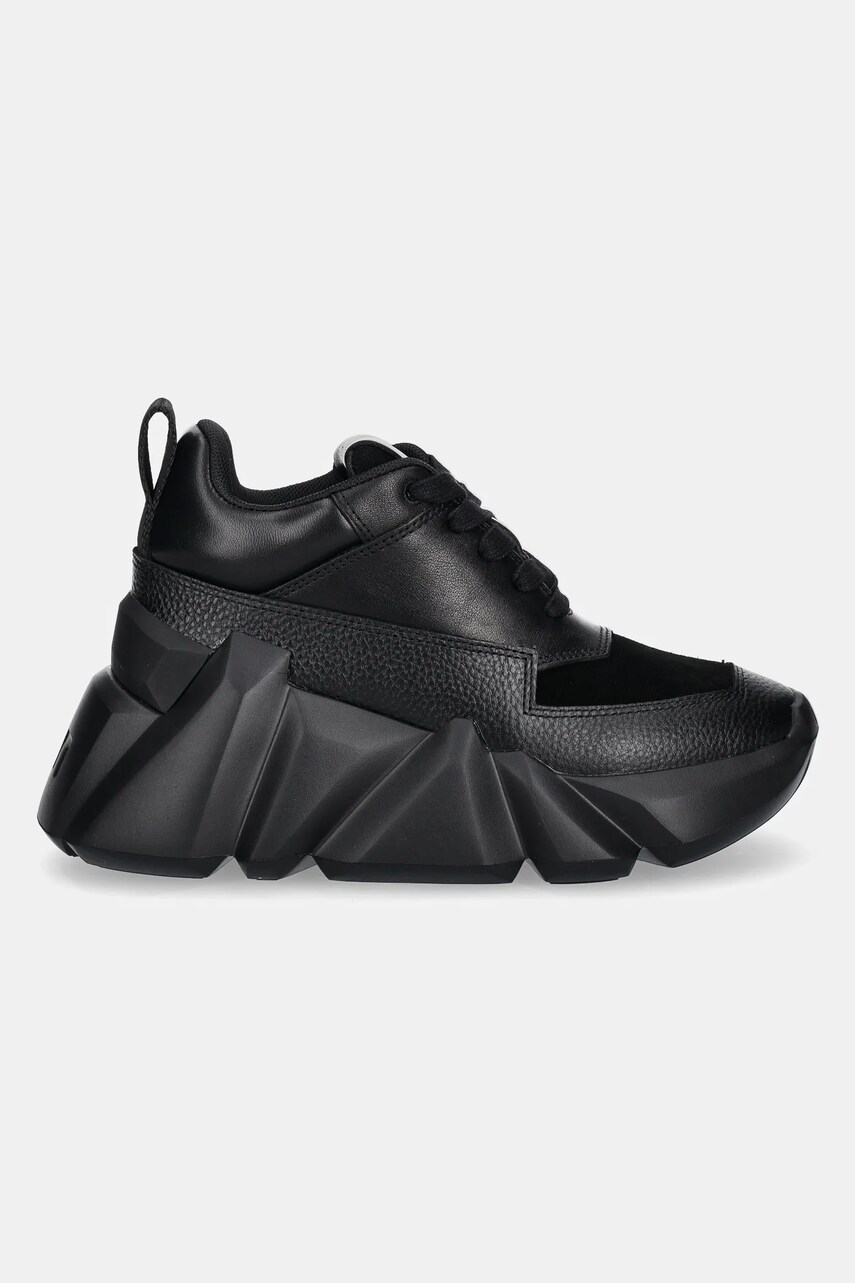 Шкіряні кросівки United Nude Space Kick Max колір чорний 10656560159