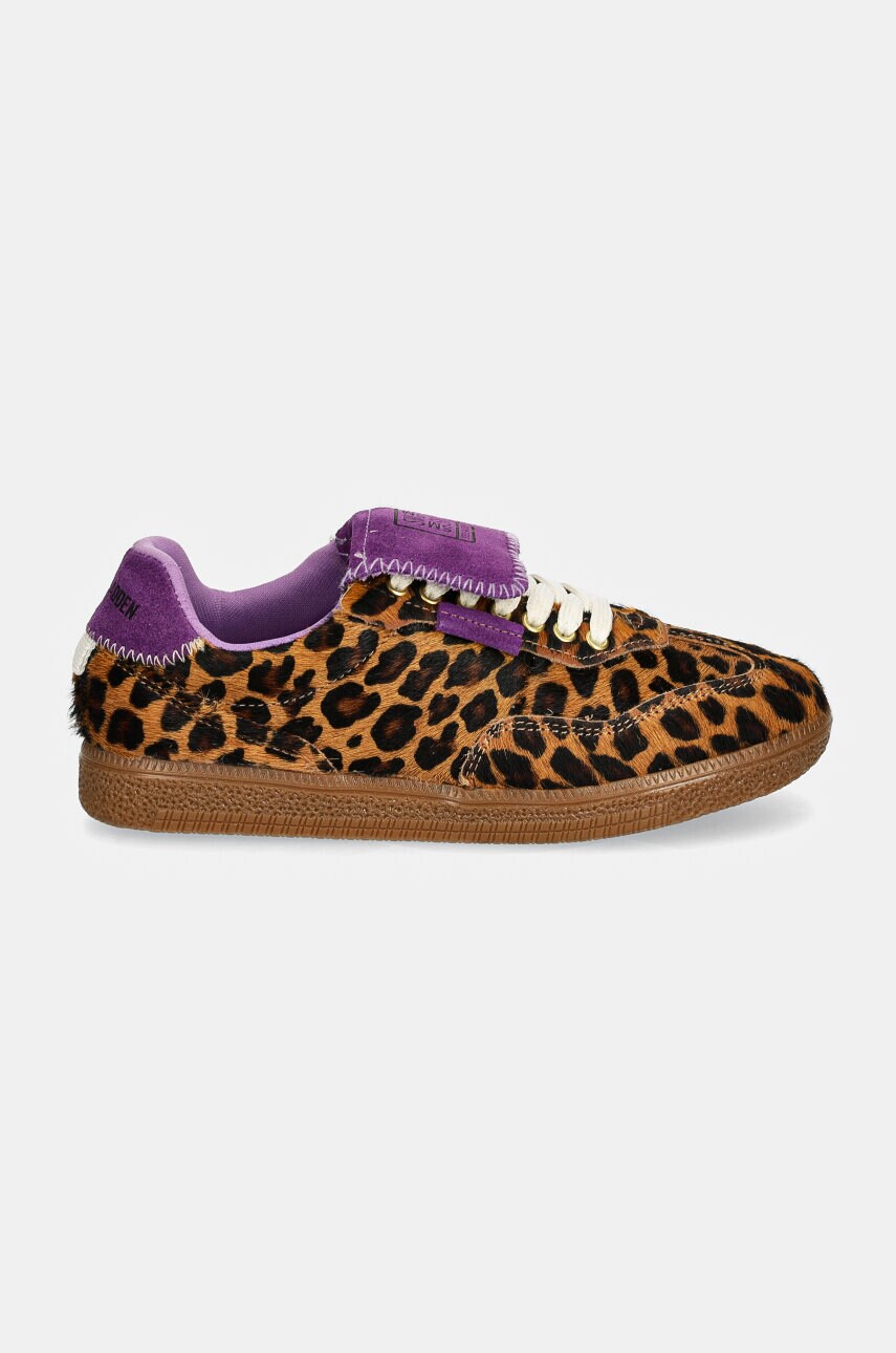 Шкіряні кросівки Steve Madden Ethora-L колір коричневий SM11003527