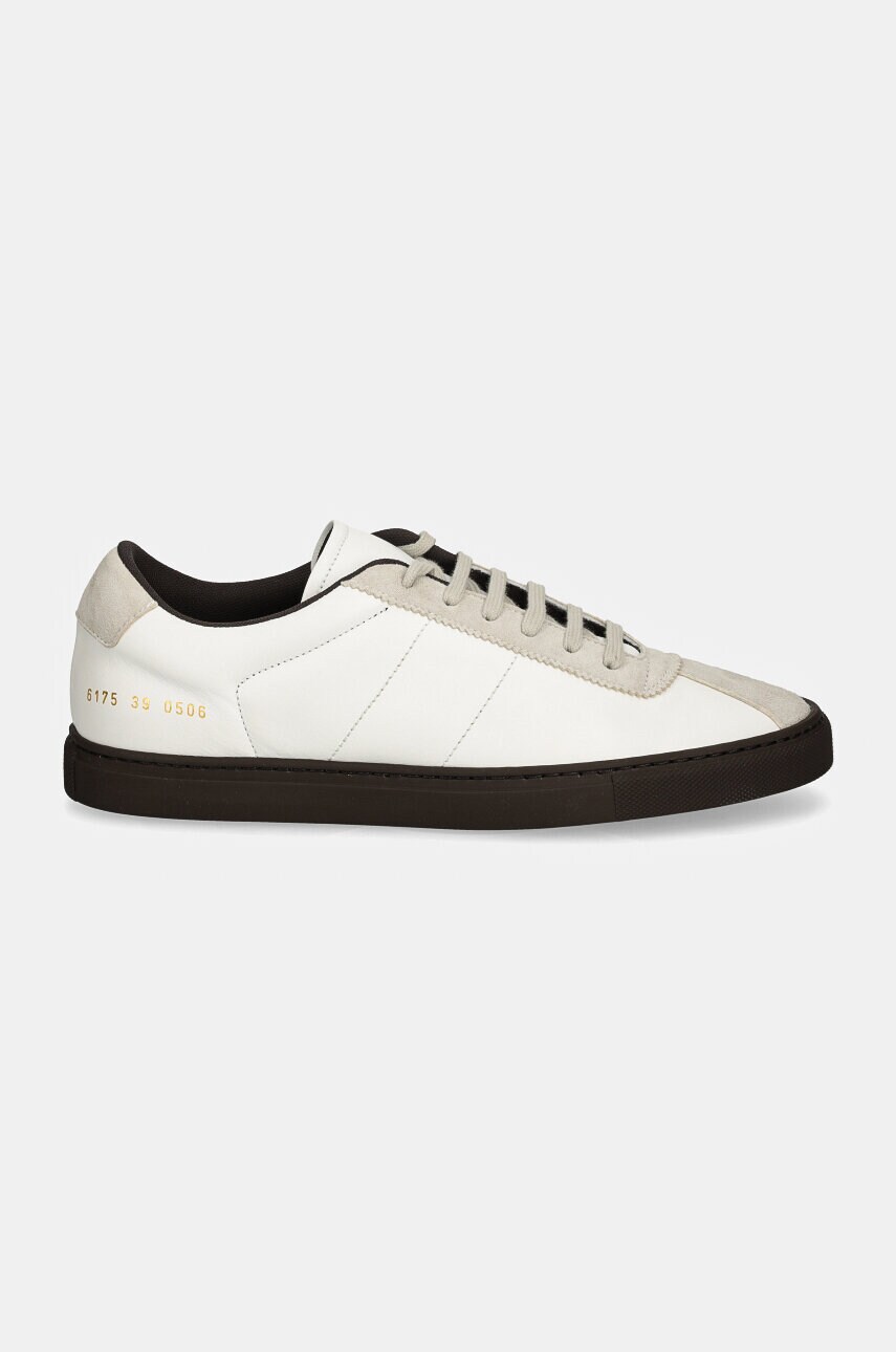 Шкіряні кросівки Common Projects Field Trainer колір білий 6175
