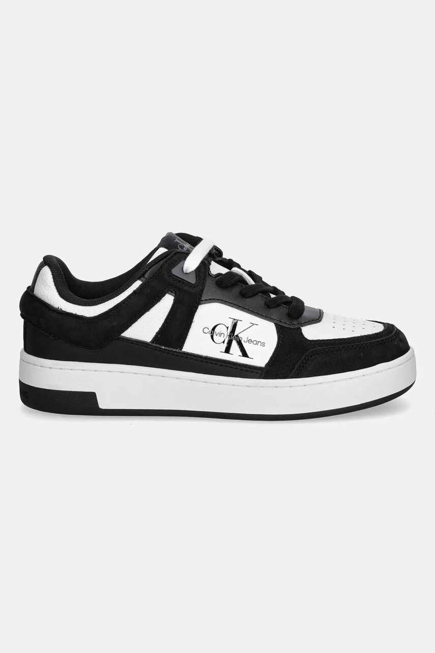 Кросівки Calvin Klein Jeans BASKET CUPSOLE LOW ML MIX колір чорний YW0YW01579