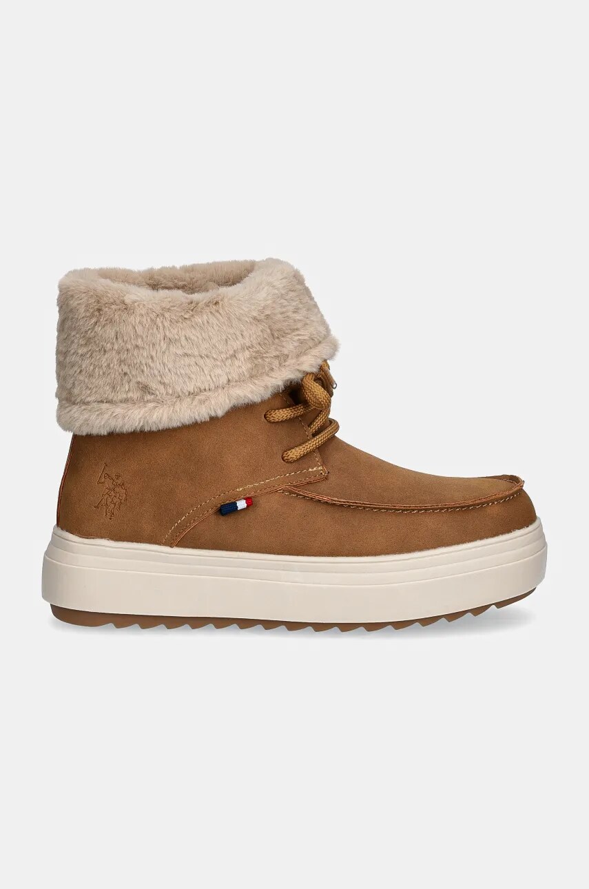 Зимові чоботи U.S. Polo Assn. ICY колір коричневий ICY001W/DHF1