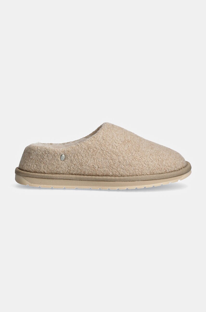 Тапочки Emu Australia Joy Felt колір бежевий W13148.MACA