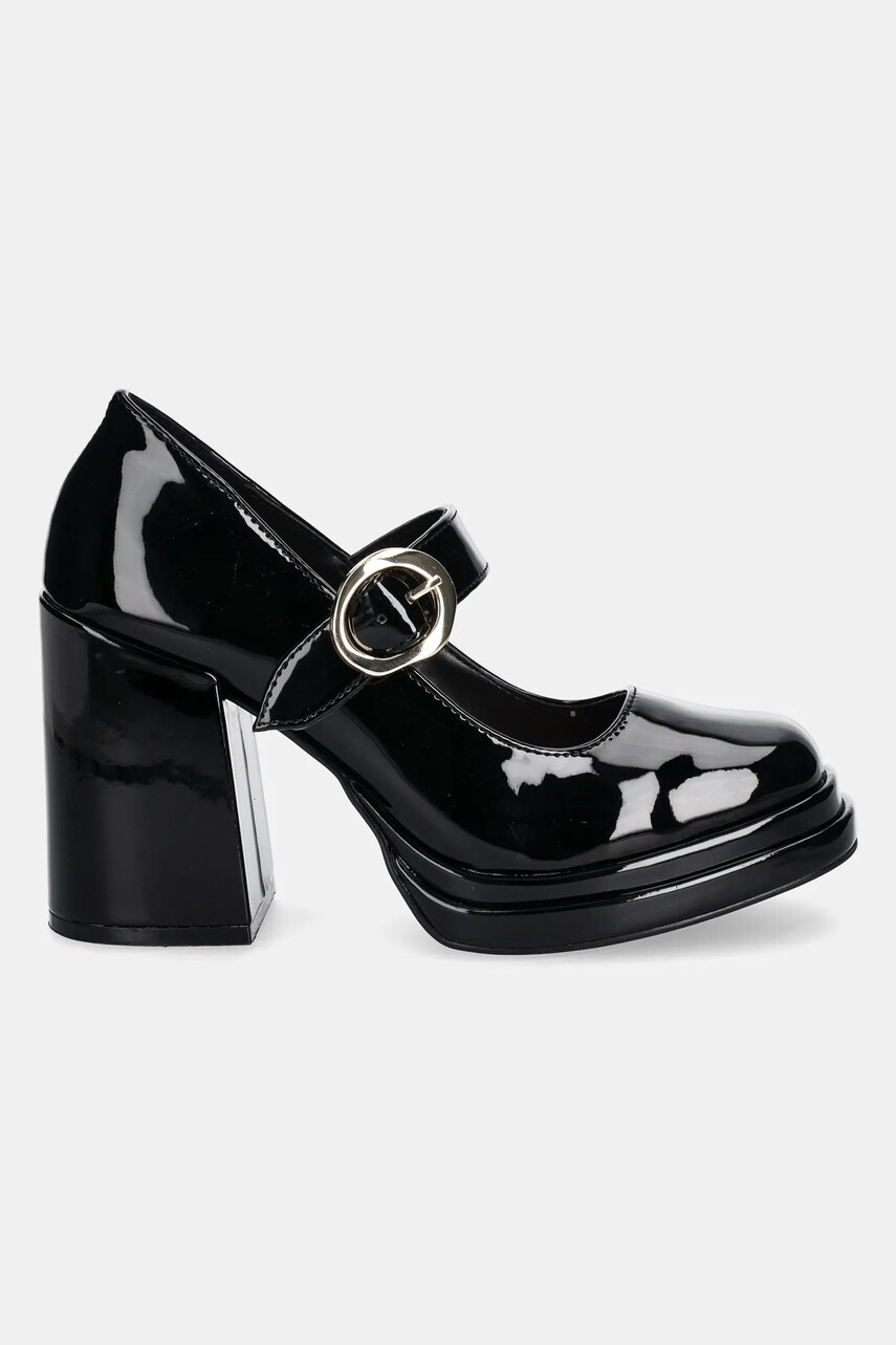 Туфлі Steve Madden Nabella колір чорний каблук блок SM11003514