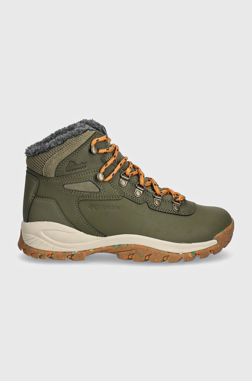 Черевики Columbia Newton Ridge Waterproof Omni-Heat колір зелений 2100221