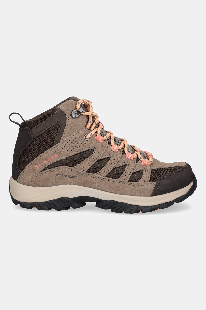 Черевики Columbia Crestwood Mid Waterproof жіночі колір синій 2099861