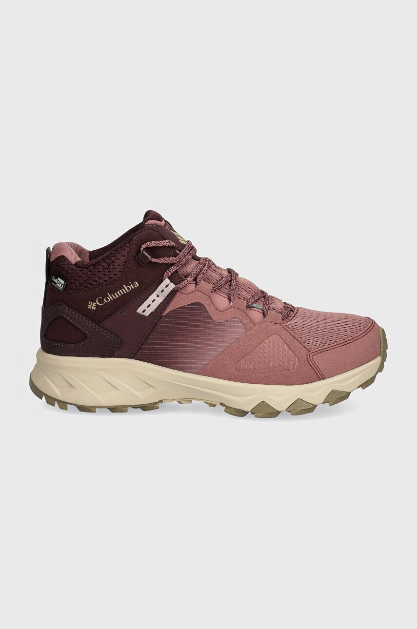 Черевики Columbia Peakfreak Hera Mid Outdry жіночі колір рожевий 2100201