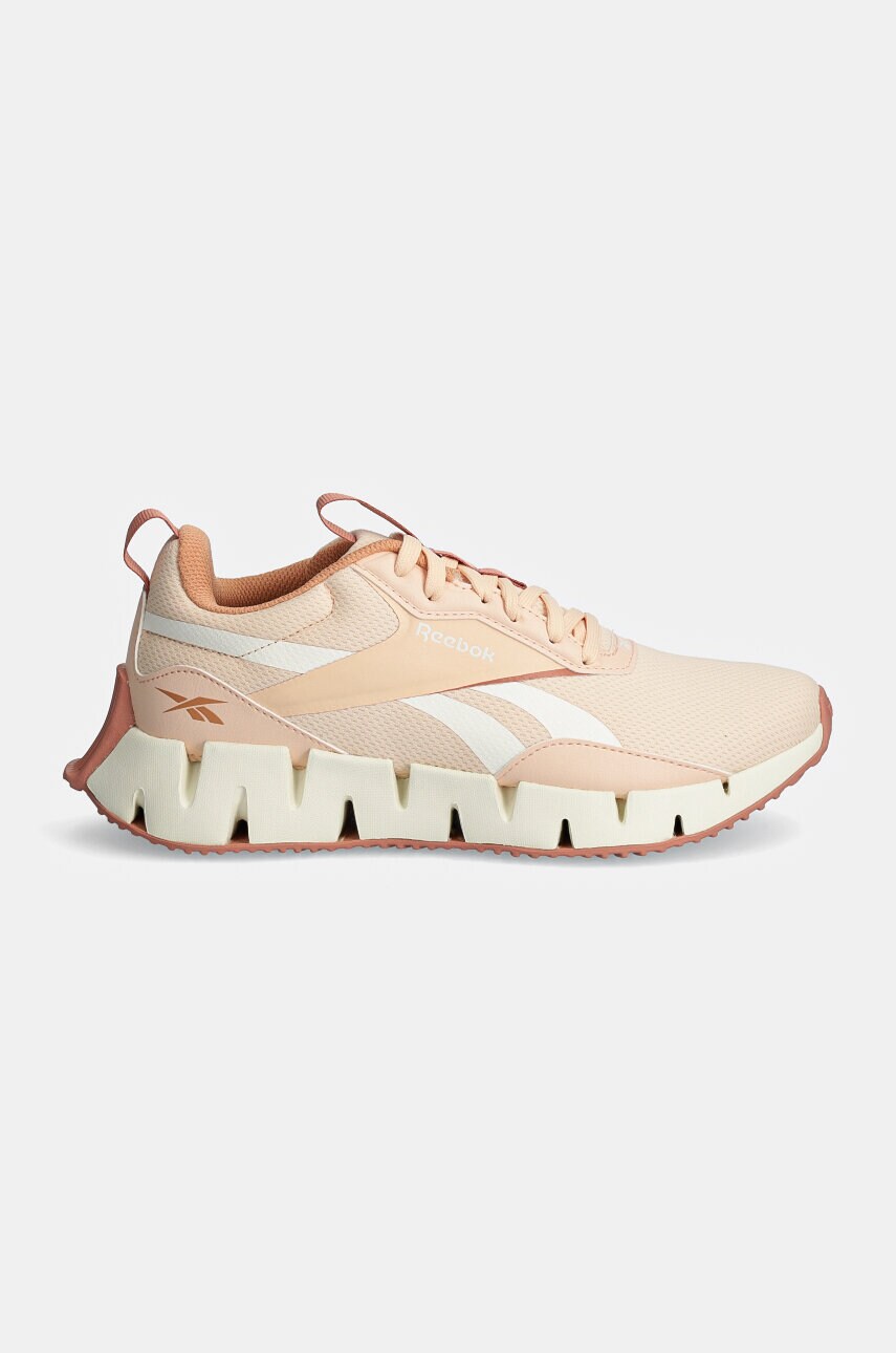 Бігові кросівки Reebok Zig Dynamica STR колір бежевий 100205506