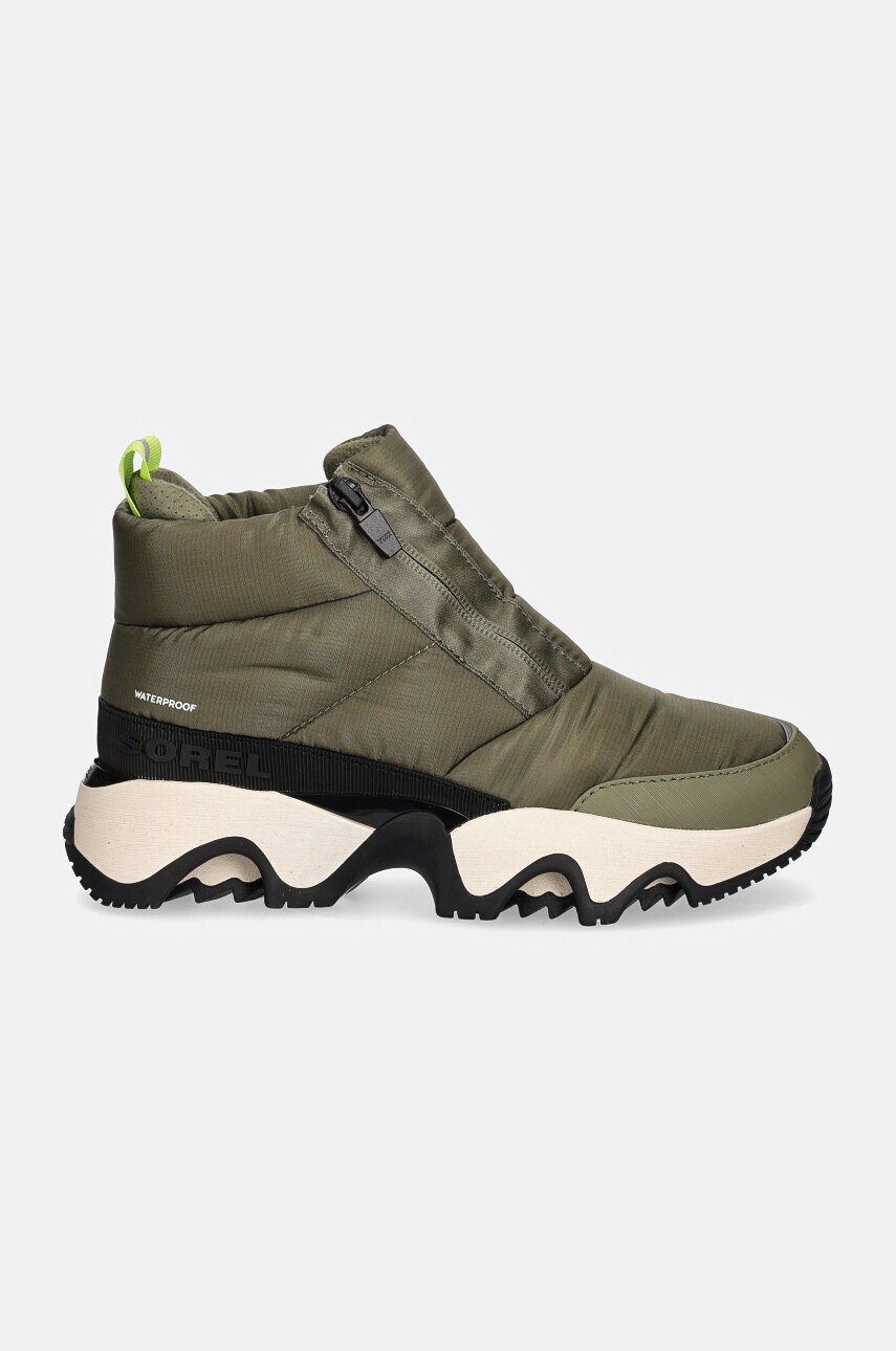 Зимові чоботи Sorel KINETIC IMPACT PUFFY ZIP колір зелений 2058681397