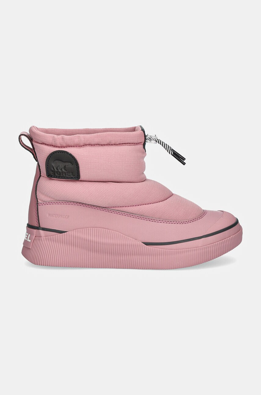 Зимові чоботи Sorel OUT N ABOUT IV PUFFY WP колір рожевий 2088111627