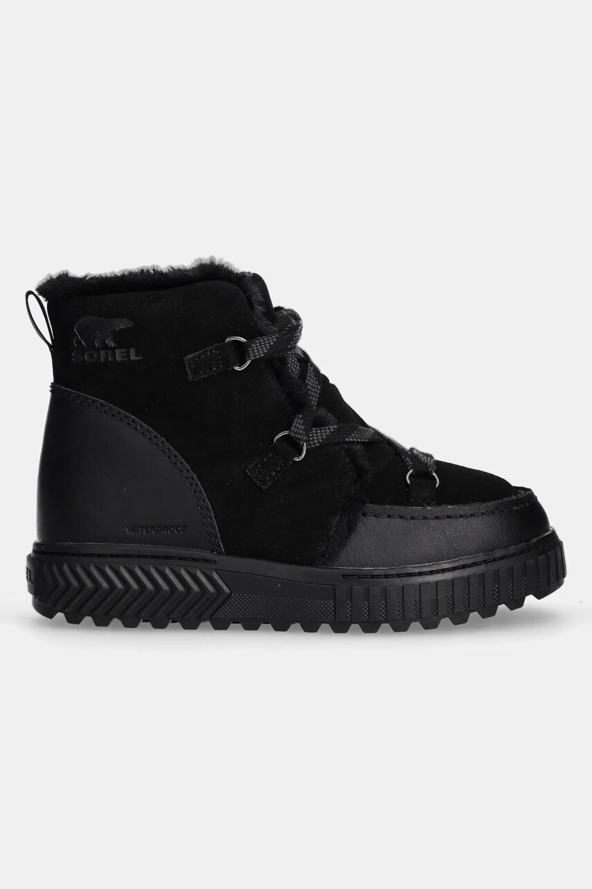 Шкіряні чоботи Sorel ONA AVE ALPINE BOOT WP колір чорний 2088311010