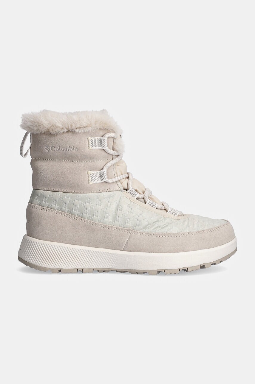 Зимові чоботи Columbia Slopeside Peak Luxe V2 колір сірий 2104991