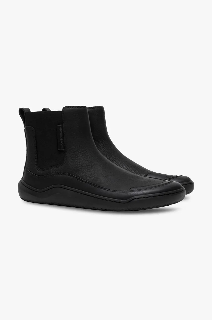Черевики Vivobarefoot GOBI CHELSEA жіночі колір чорний на плоскому ходу 201432