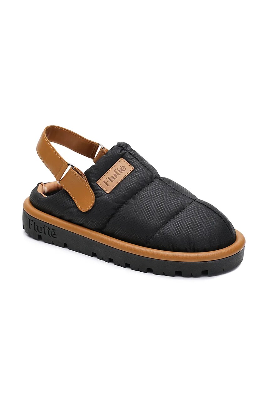 Тапочки Flufie Jet Black колір чорний CLG5001