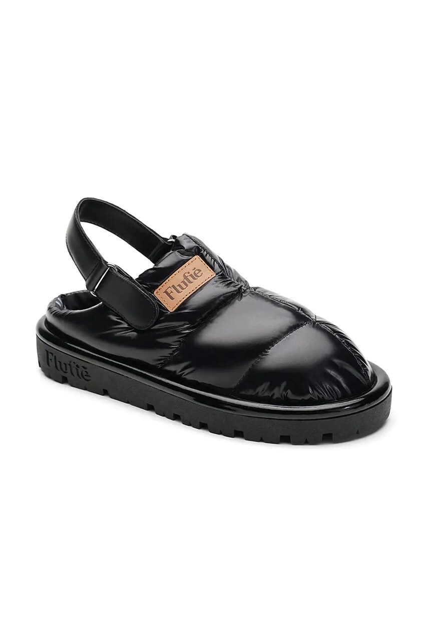 Тапочки Flufie Jet Black колір чорний CLG5003