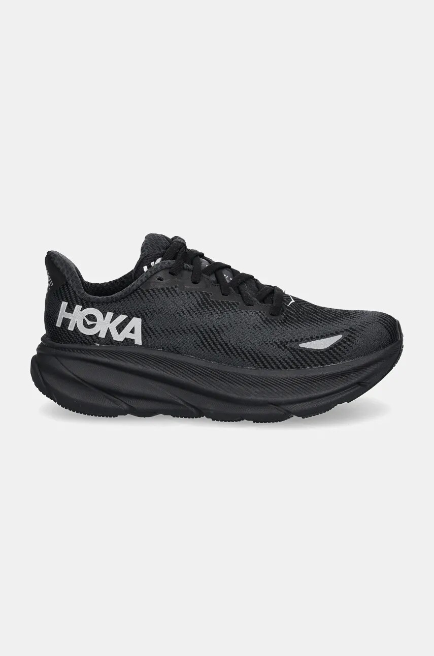 Бігові кросівки Hoka Clifton 9 GTX колір чорний 1141490F