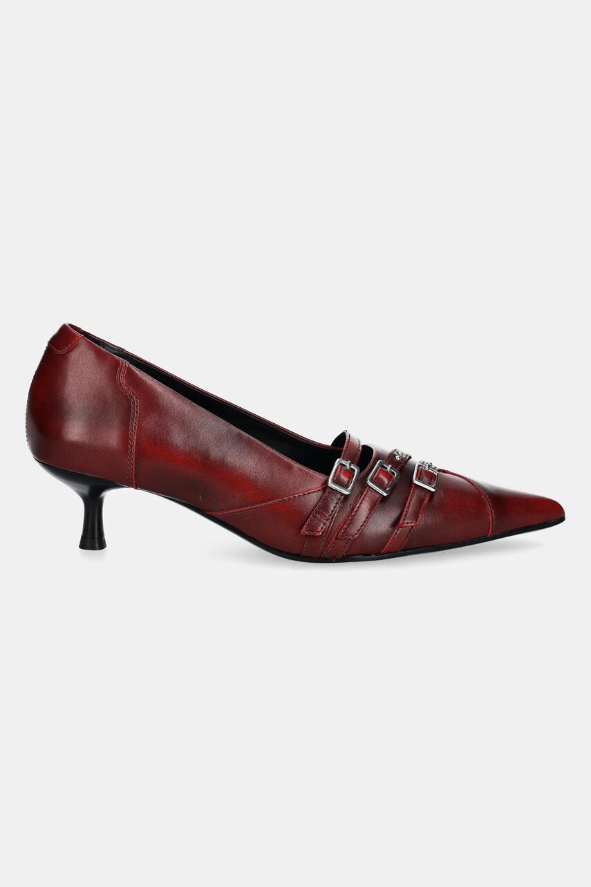 Шкіряні туфлі Vagabond Shoemakers LYKKE колір бордовий 5714-118-47