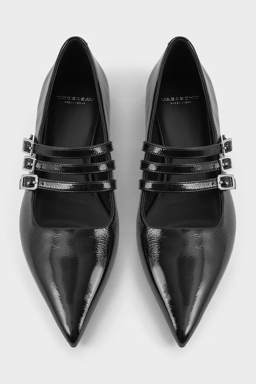 Шкіряні балетки Vagabond Shoemakers HERMINE колір чорний  5833-260-20