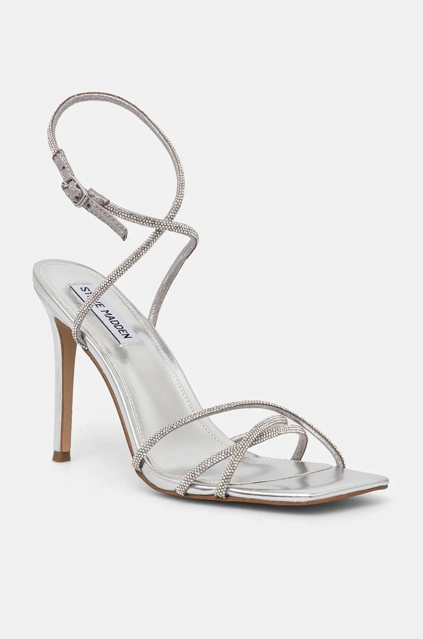 Сандалі Steve Madden Slayed колір срібний SM11002948
