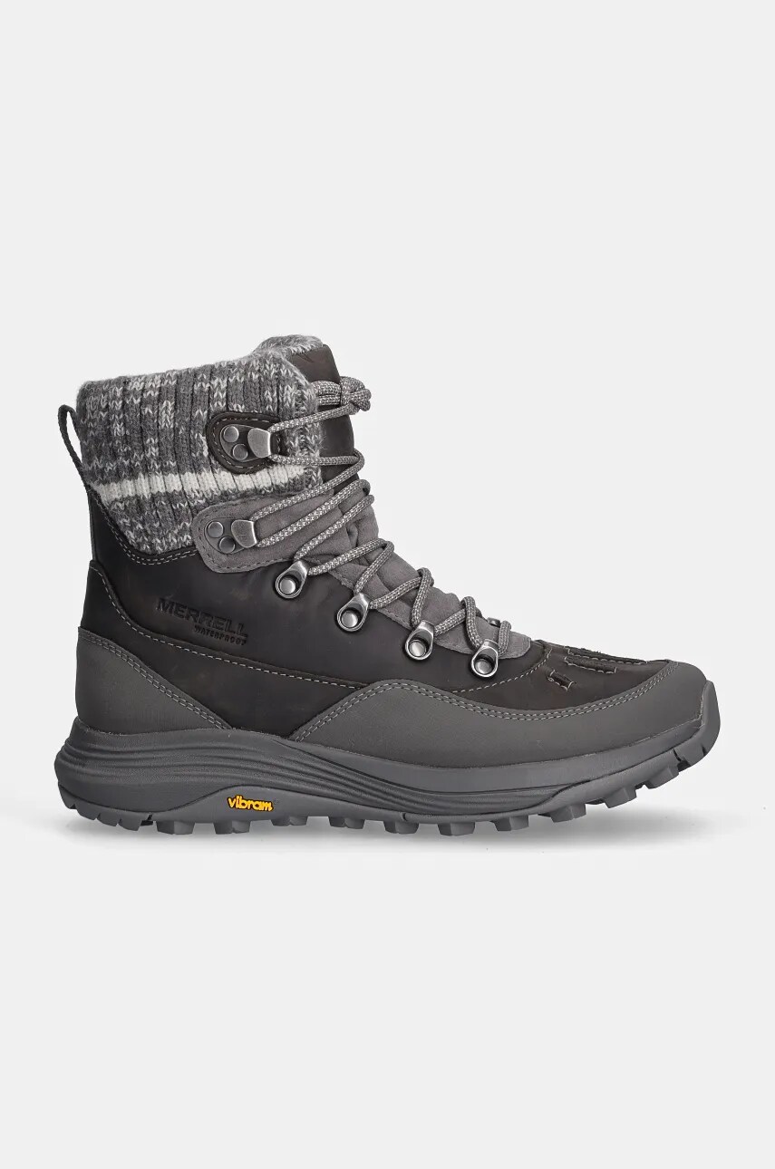 Черевики Merrell Siren 4 Thermo Mid Zip Waterproof жіночі колір сірий утеплене J038208