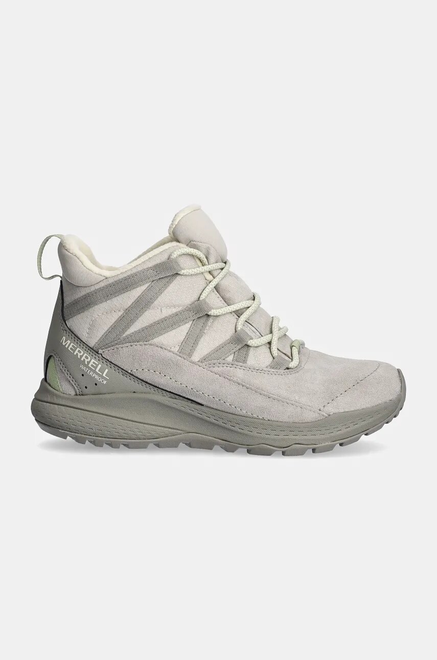 Черевики Merrell Bravada Edge 2 Thermo DEMI Waterproof жіночі колір сірий утеплене J038200