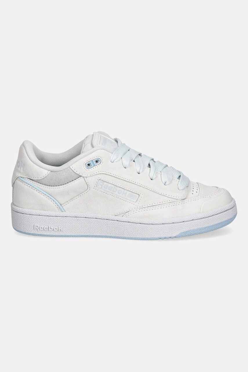 Замшеві кросівки Reebok Classic Club C Bulc колір сірий 100201226