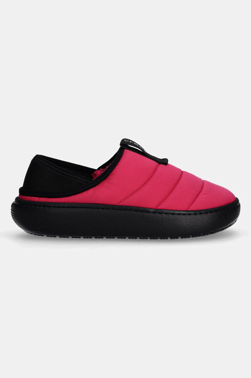 Тапочки Crocs Classic Puff Moc колір рожевий 210706