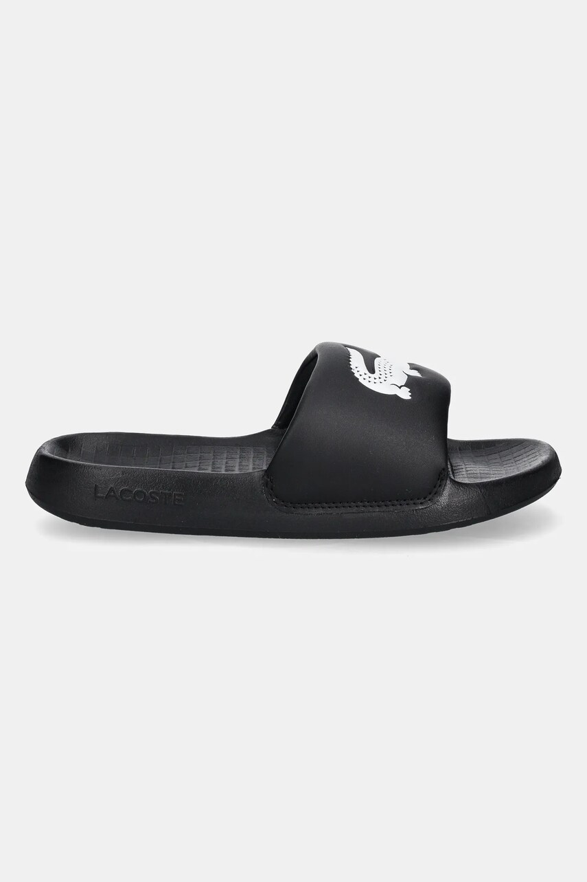 Шльопанці Lacoste 45CFA0002 жіночі колір чорний SERVE SLIDE 1.0 123 1 CFA