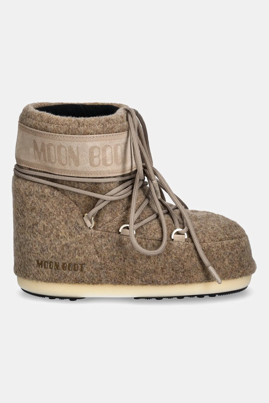 Зимові чоботи Moon Boot MB ICON LOW FELT колір бежевий 80D1409590 L017