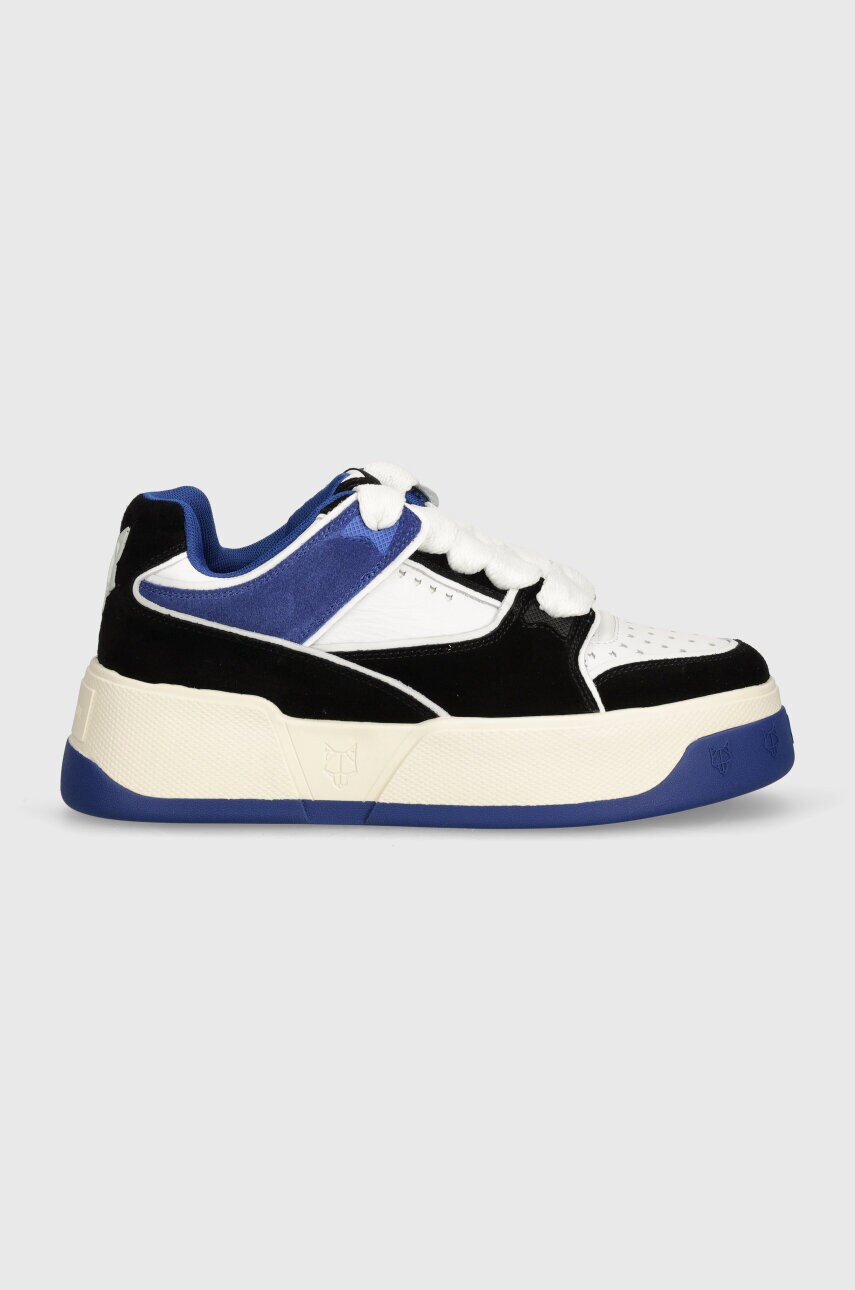 Шкіряні кросівки Naked Wolfe Kash Kash Nubuck Leather Blue