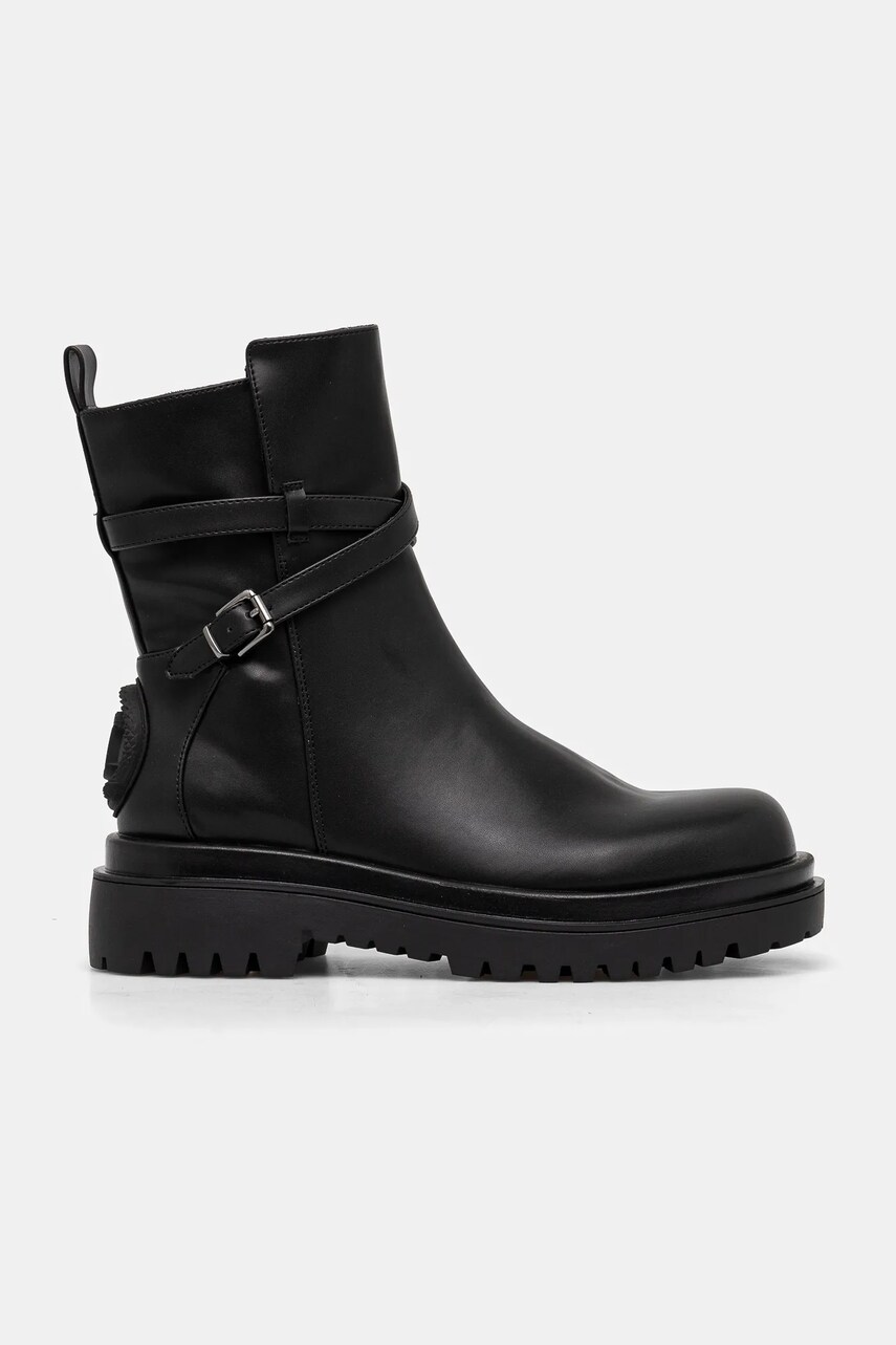 Черевики Just Cavalli чоловічі колір чорний 77QA3S78