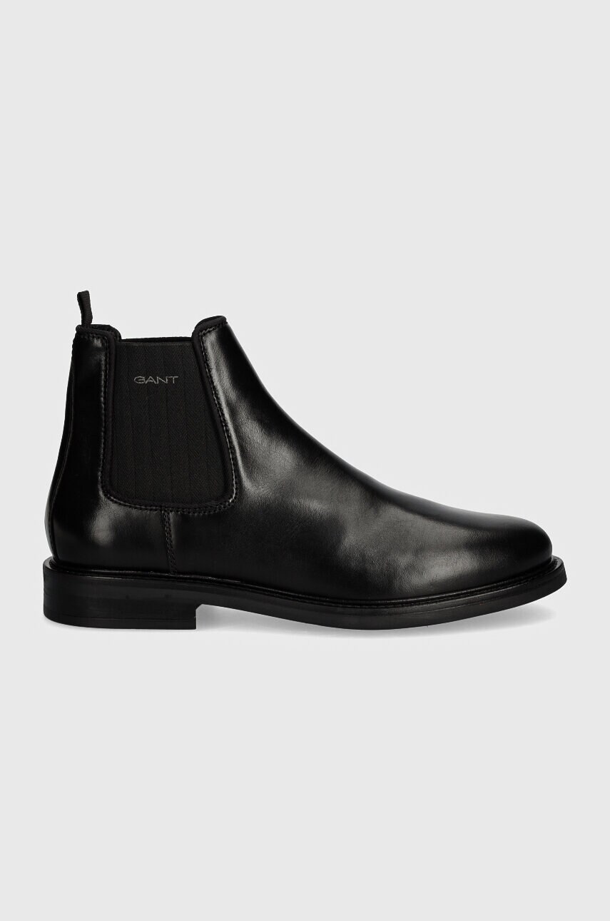 Шкіряні черевики Gant St Fairkon чоловічі колір чорний 29651757 G00